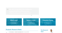 Desktop Screenshot of lab4probiotics.co.uk